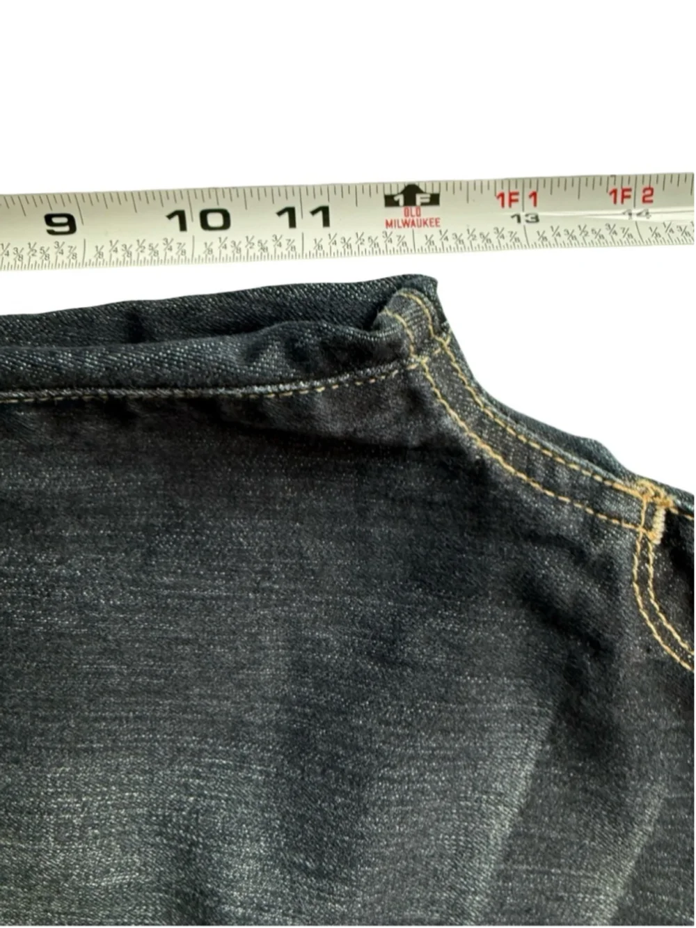 Paige Classic Dark Wash Denim Bermuda Shorts - Dark Blue Size 28 Y2K Casual